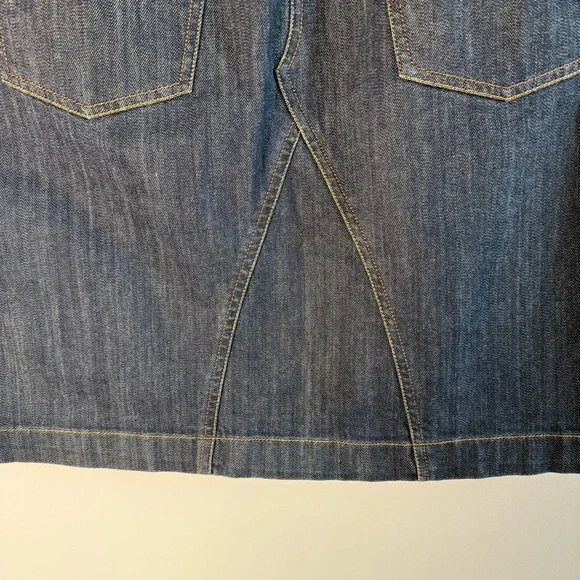 Boden Women's Indigo Denim Pencil Skirt, Size 10, Offers Welcome - Picture 4 of 8